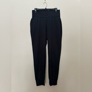 Adidas Thick Waistband Black Jogger Pants